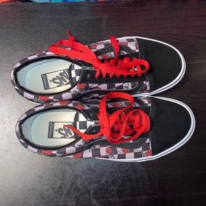 Custom vans size 8